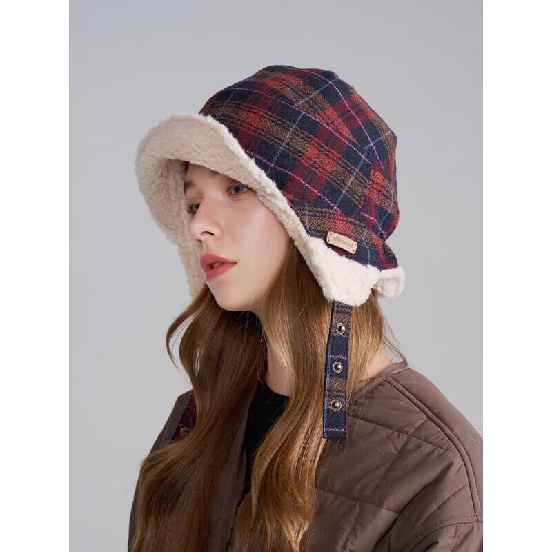 Кенмонт 100% Шерсть ягненка Шапка-ушанка