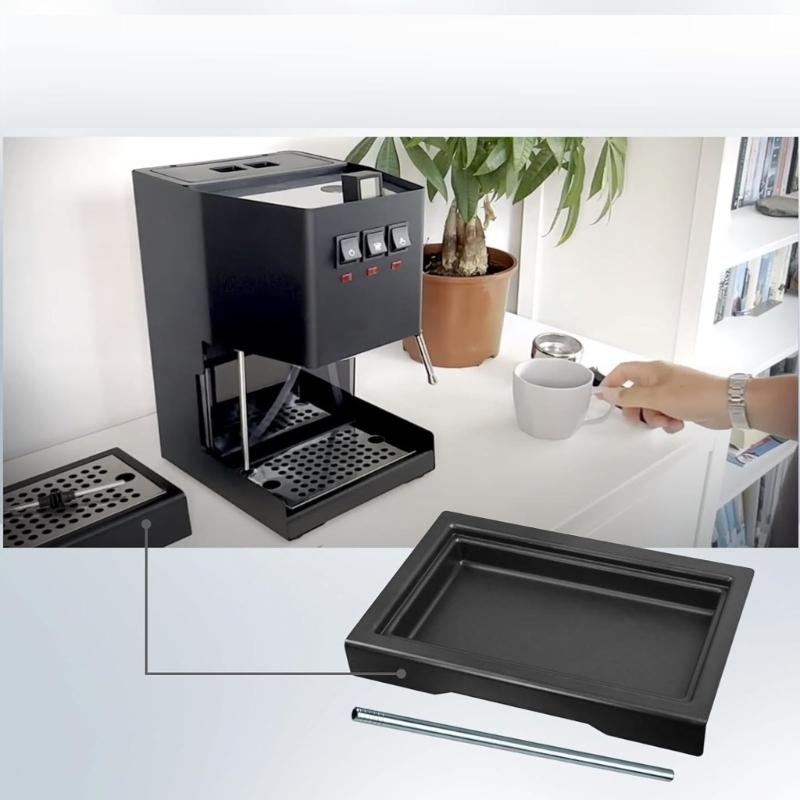 Vassoio di raccolta antigoccia a basso profilo, risparmio idrico, resistente al calore, accessori per macchine da caffè, macchina per espresso, sostituzione contenitore acque reflue