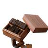 28Pcs Vintage Decorative Rubber Stamp Letter Number Pattern Wood Rubber Stamp for Scrapbooking Diary Journal DIY Craft