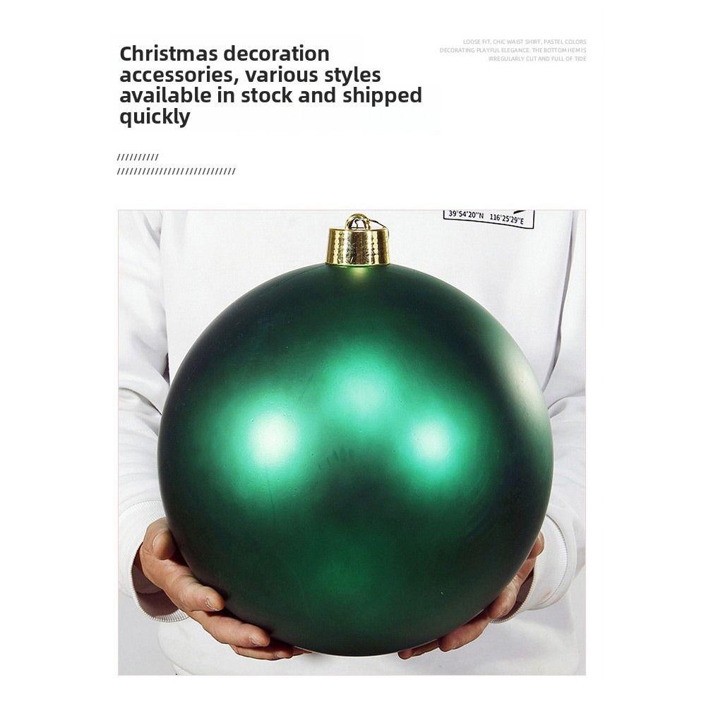 Dekokugel 12/15/20CM Weihnachtskugel Matte Oberfläche Kugelform Neujahrsdekoration Festlicher Schmuck Einkaufszentrum