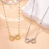 Cross-border European and American LOVE Letter Pendant Necklace - High-end, Versatile, Non-Fading Jewelry.