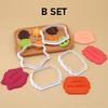 2023 New Vintage Plaque Frame Cookie Cutters Name Plate Plastic Biscuit Mould Cake Decorating Tools Letters Baking Tools 4PCS