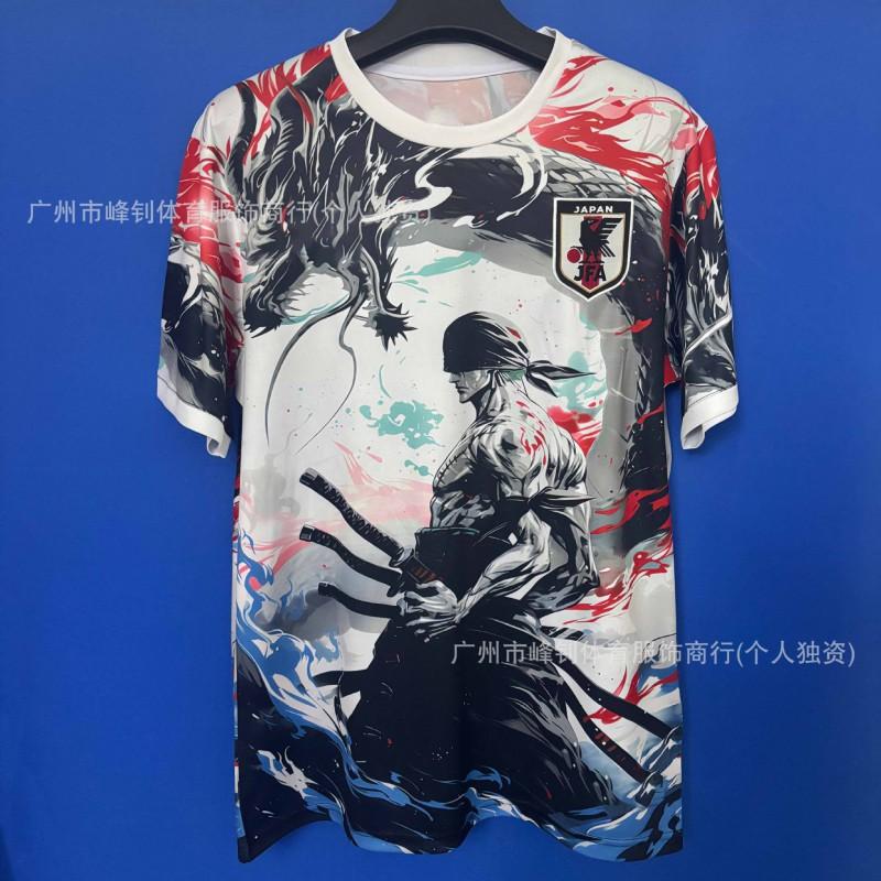 Anime Football Jersey Short Sleeve Cartoon Sports Shirt Fans Adults