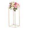 Wedding Flower Stand, 10PCS 60cm Column Flower Stand, Floral Stands with Hidden Screw, Rectangular Cubic Floral Display Rack for Wedding, Party,