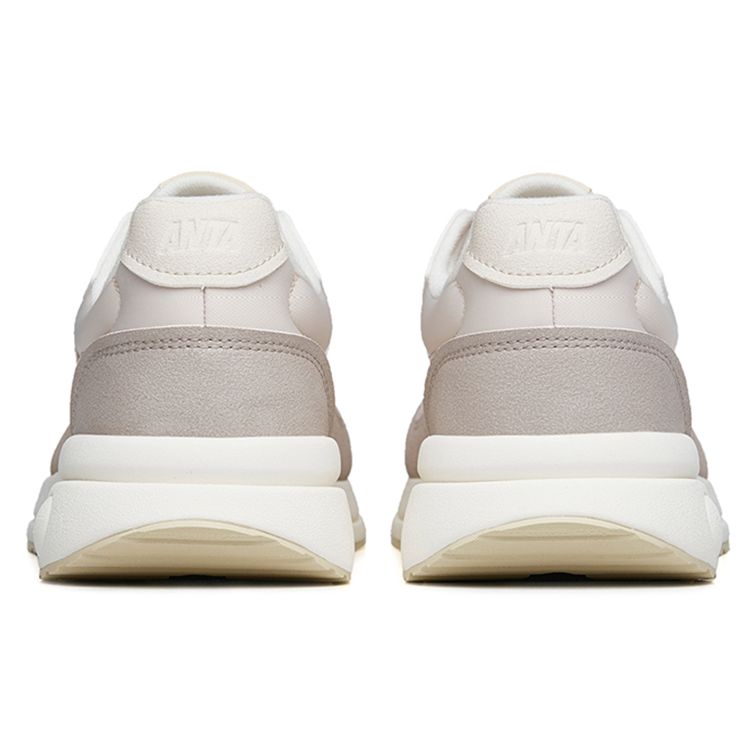 Anta Heritage 80 Low Top Sports Casual Shoes Men Sneakers Gray White 112248871-1