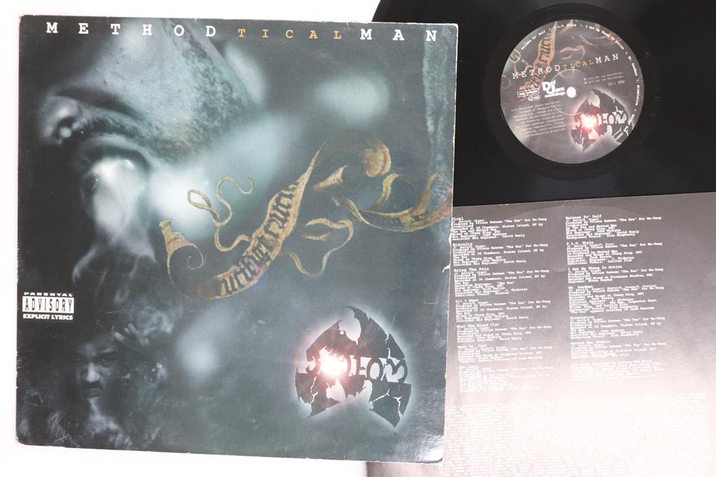 LP Record METHOD MAN Tical 5238391 DEF JAM 1994 Europe Rap HipHopRB Used