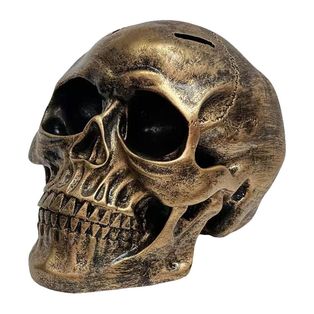 Skull Shaped Knife Block Personalized Skeleton Knife Rack Skull Knife Stand for Kitchen Cutlery Display Organizer