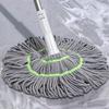 Easy Hands-Free Self-Wringing String Mop for Versatile Wet and Dry Rotary Cleaning - Living Room, Bedroom, Toilet, Kitchen, and Floor Surfaces