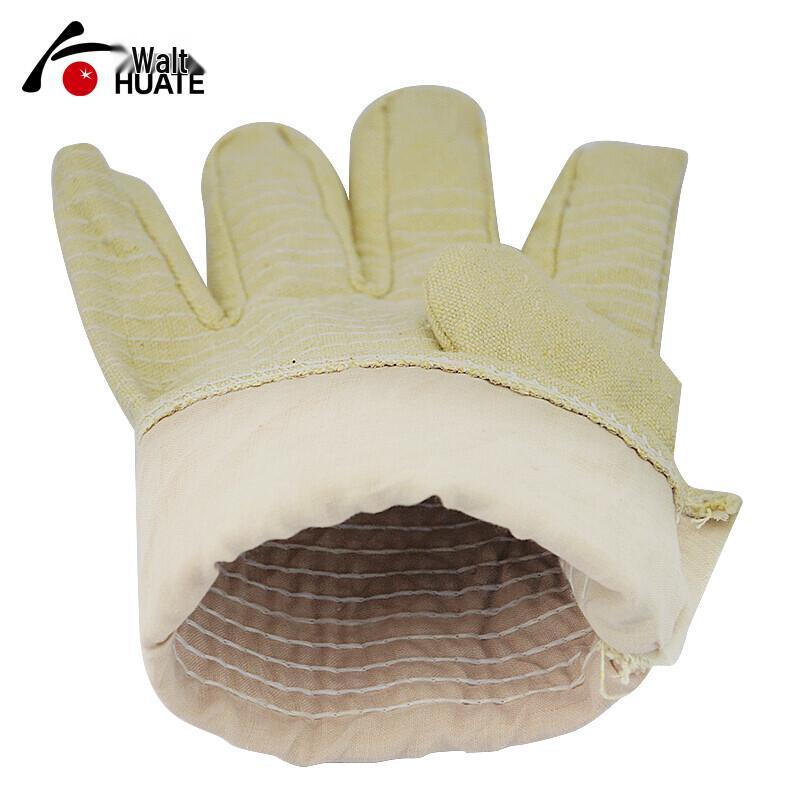 Huater Double Layer Thick Canvas Work Gloves