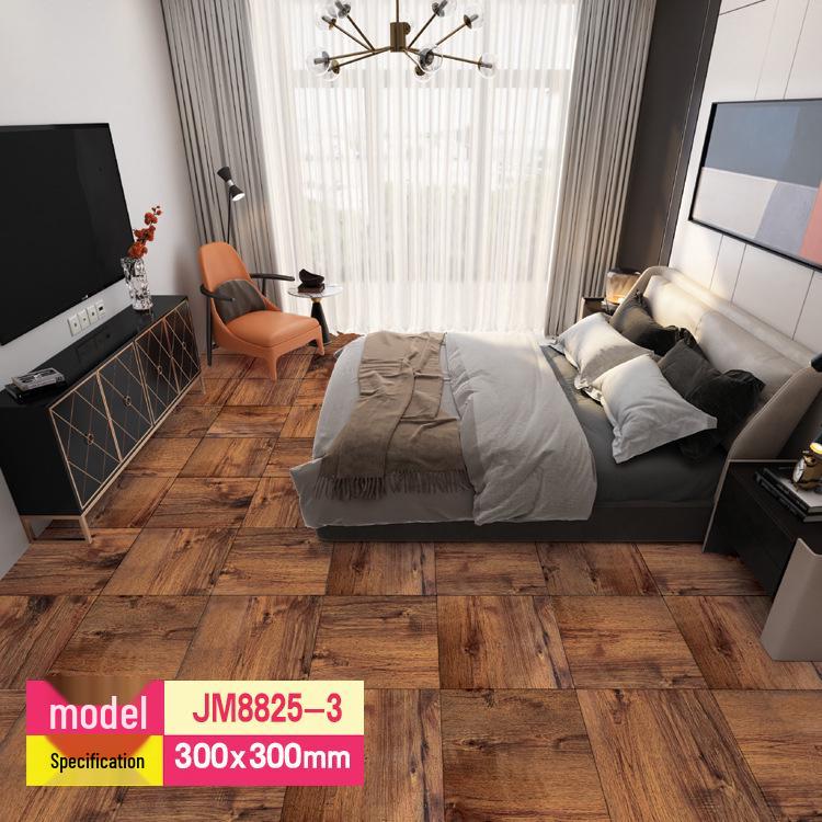 Self-Adhesive PVC Marble Tile Sticker - SPC Stone Plastic Flooring for Home Renovation