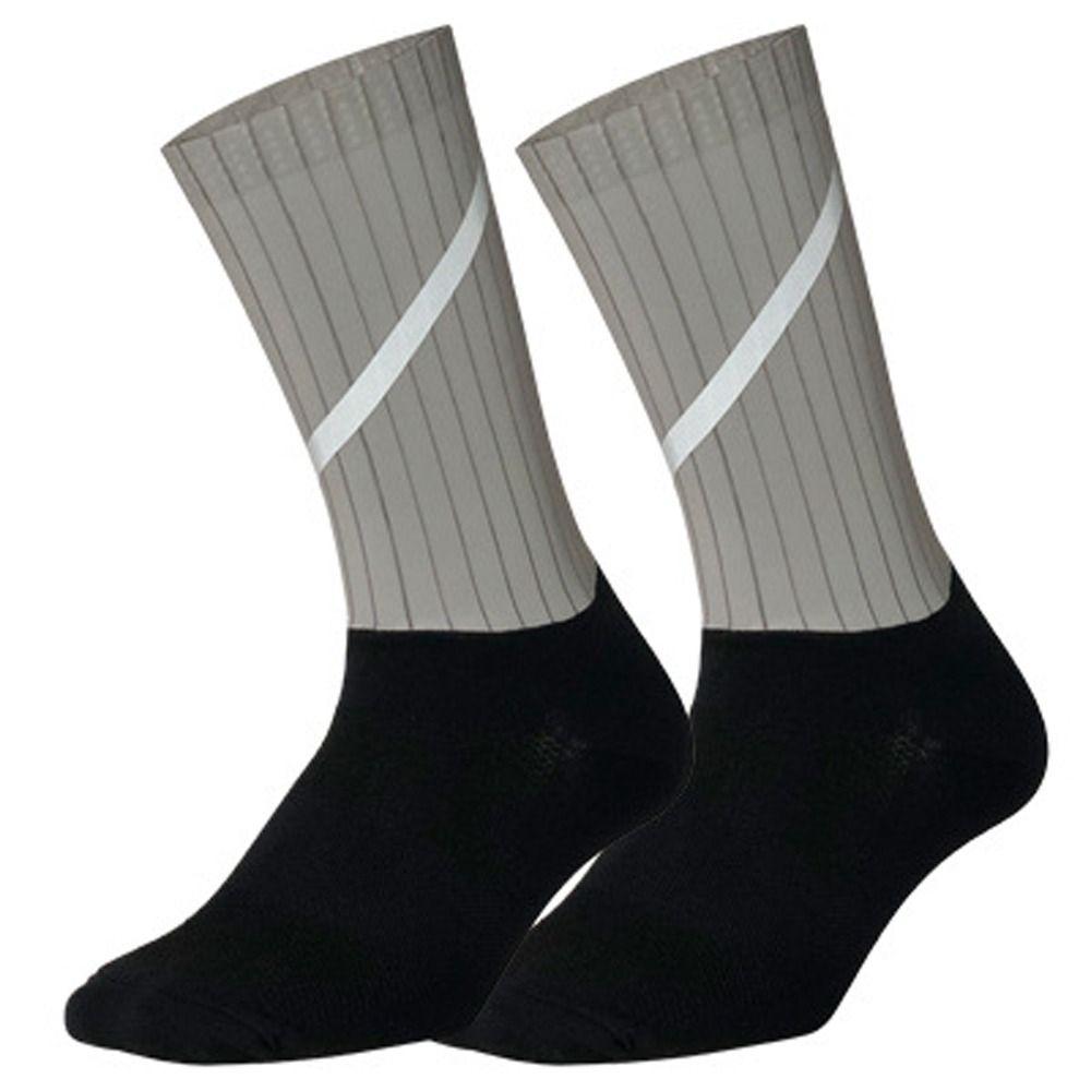1 Pair Sweat-absorbent Sports Socks Reflective Mid Tank Sports Socks Cycling Socks  Racing