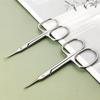 Stainless Steel Russian Style Beauty Scissors for Nails & Eyebrows with Eyelid Stickers