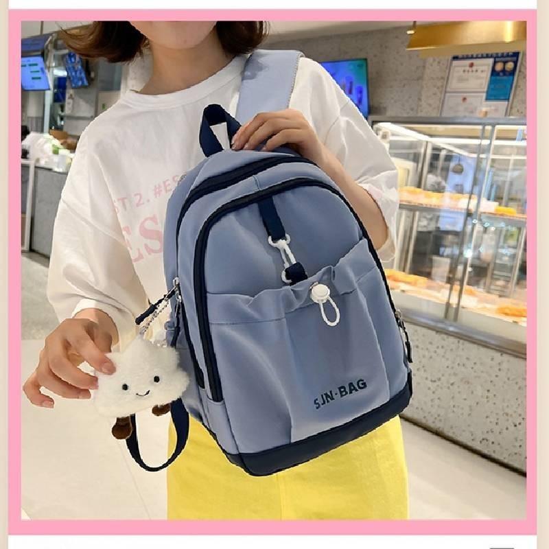 High-quality Polyester Backpack Trendy And Spacious For Books And Essentials
