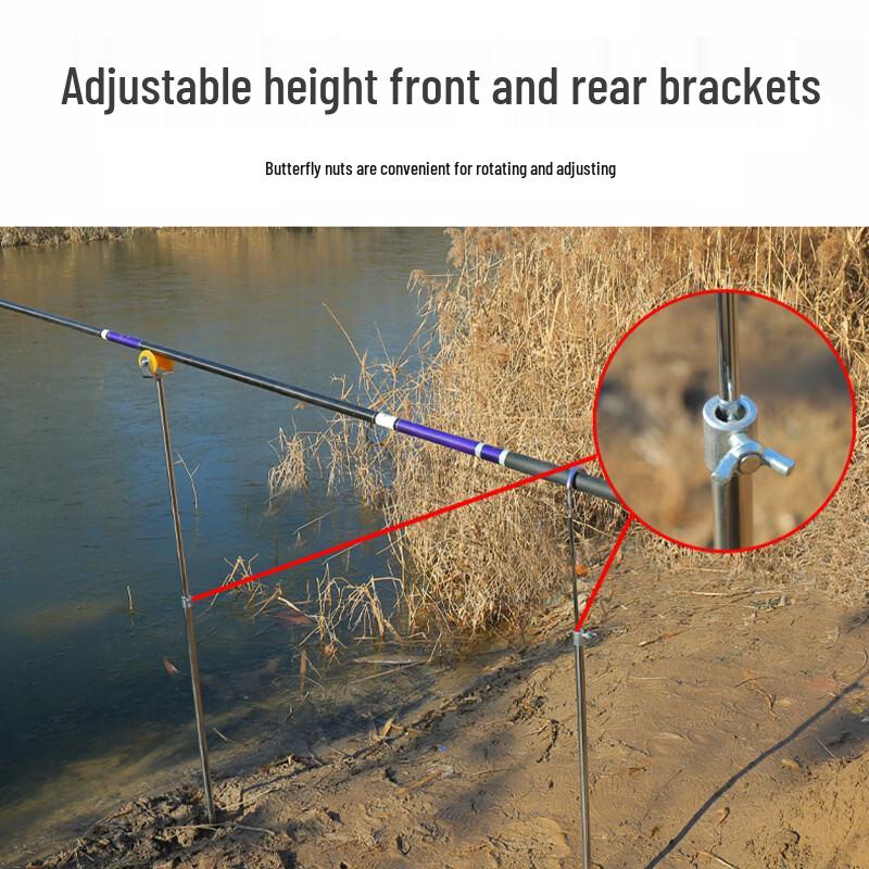 Brangdy Automatic Fishing Rod Holder with Pulley