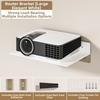 Non Perforated Projector Storage Bracket Carbon Steel Camera Placement Rack  Remote Control