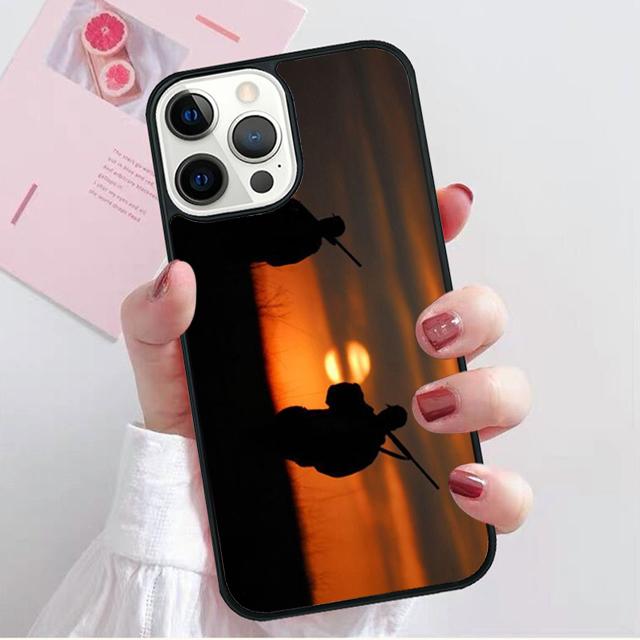 hunting Deer Sunset Coque Shell For iPhone 17 Air 15 16 14 13 12 Pro Max 11 Pro Max Plus Phone Case Cover