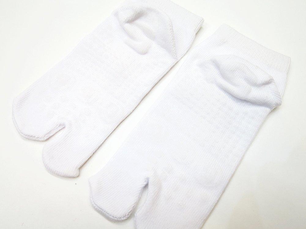 Margo Made In Festival Socks Size Small Tabi-Style Socks, Japan, Non-Slip, (Adult), White, 1096202,
