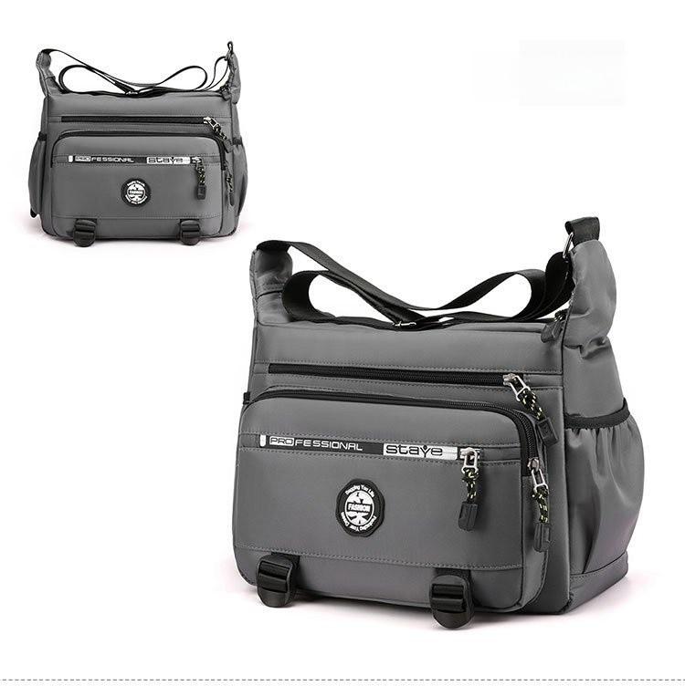 Oxford Cloth Mens Business Messenger Bag With Lock Buckle For Commuting And Travel