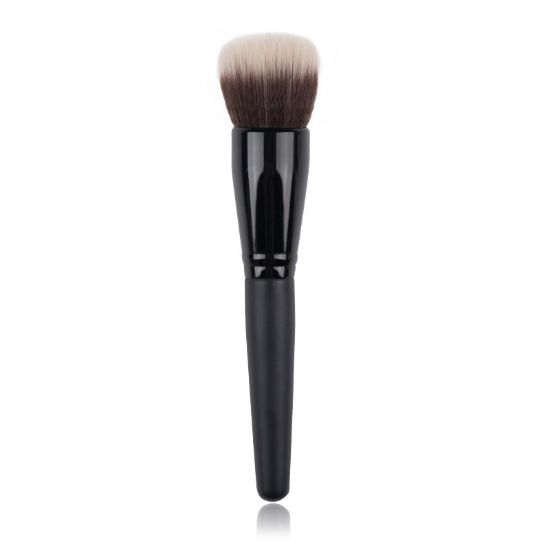 

Кисть для макияжа Smooth Face Makeup Brush Duo Fiber Liquid Foundation Cream Cometic Tool чёрный