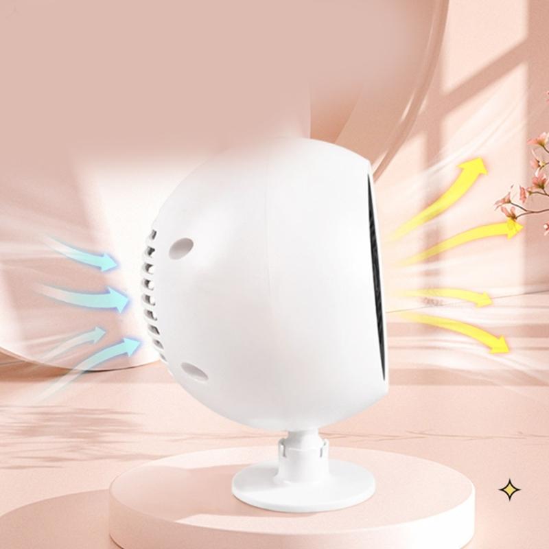 Desempañador de parabrisas con calefacción rápida, ventilador calefactor portátil, desempañador de parabrisas, secador calefactor autoadhesivo, ventilador calefactor de 12 V