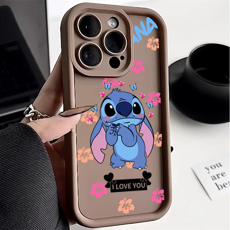 Stitch Angel Love Heart Phone Case For Infinix GT 30 20 10 Pro Tecno Camon 40 30 20 Pro Spark 20 10 Pro 30C 20C Pova 6 7 Cover