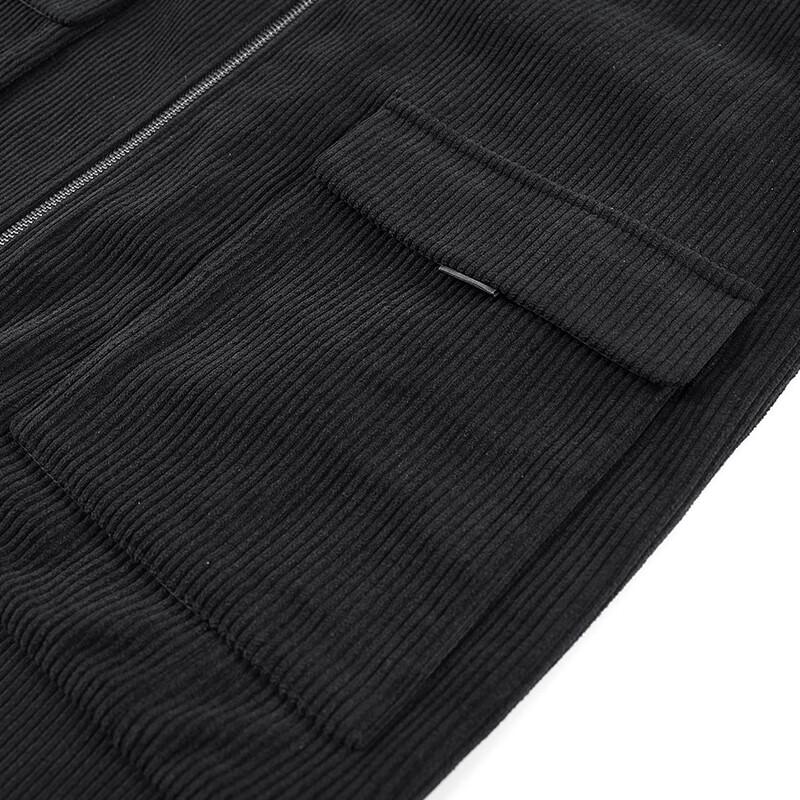 Jeep Men's Velvet Baseball Collar Jacket