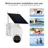ABUO-Wifi Outdoor Cameras Wireless Security Surveillance Camera Low Power Consumption 360°View Spotlight EU Plug