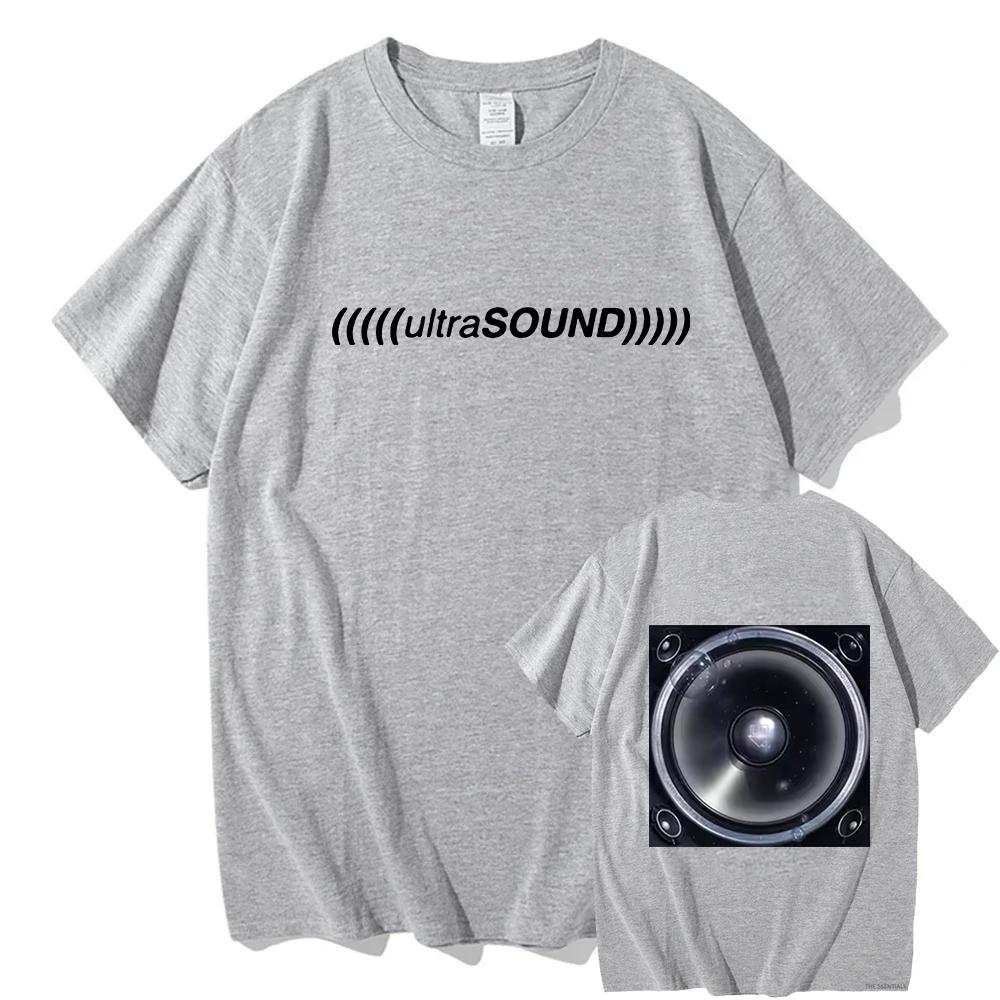 The Neighbourhood (((((ultraSOUND))))) Tshirts Short Sleeve Cotton Female T-shirt Unisex Streetwear Band Graphic Print Loose Tee