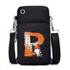 Halloween letter printing trend mobile phone bag vertical square black messenger bag change bag