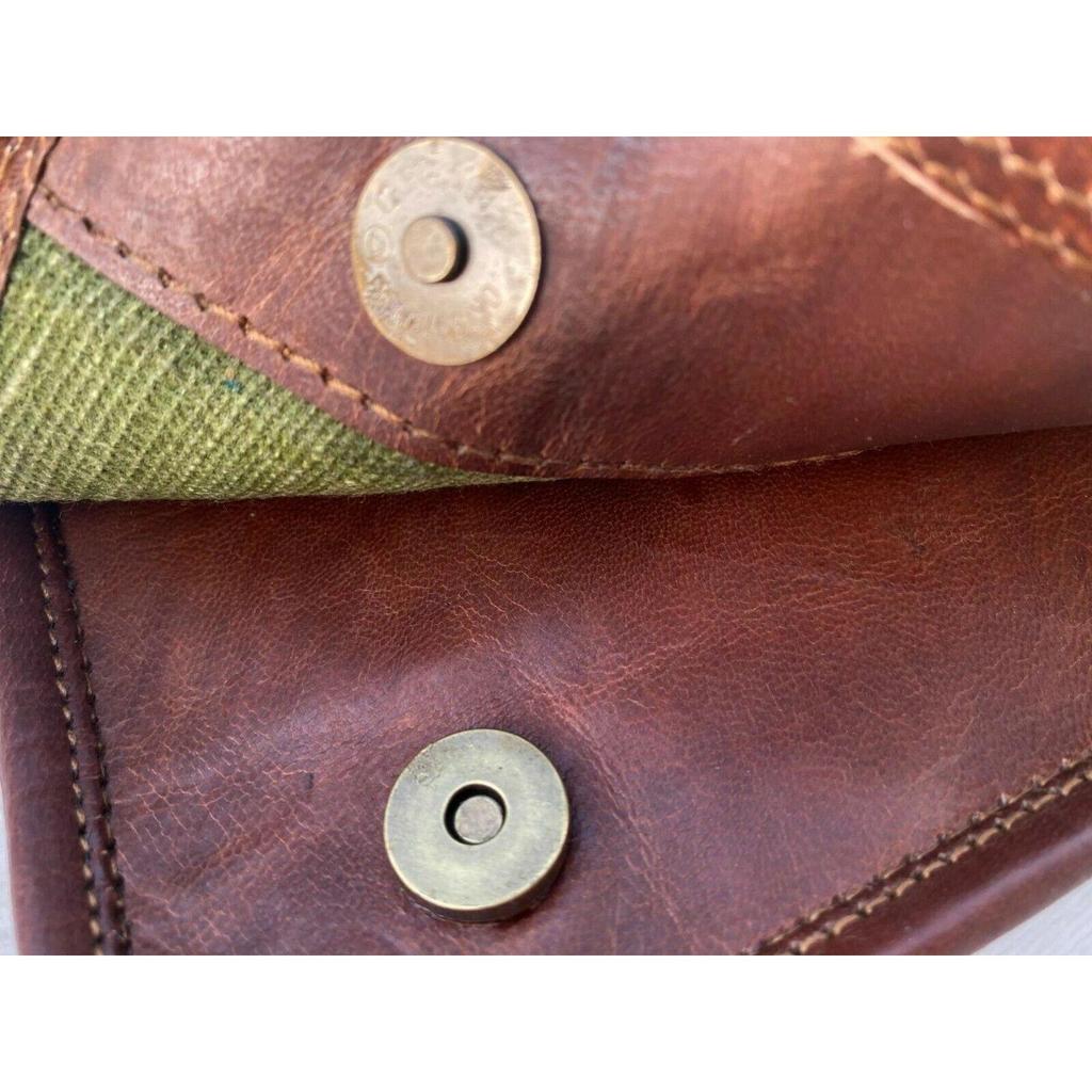 Vintage Leather Messenger Shoulder Laptop Bag Briefcase  Men