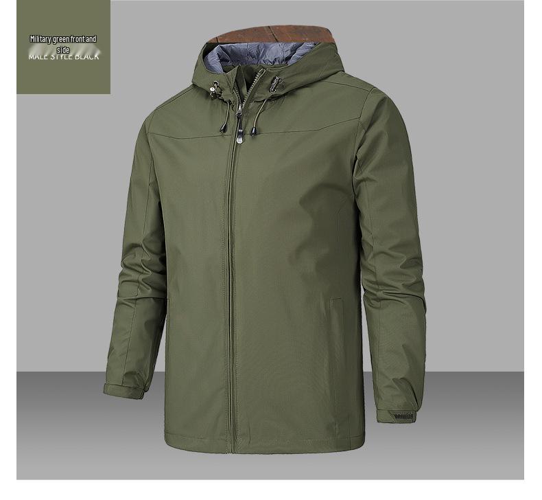 High-Quality Men's and Women's Lightweight Windbreaker for Spring & Autumn