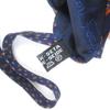 Salvatore Ferragamo tie Pocket watch all-over pattern wide tie Navy silk mens Used