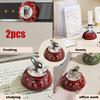 2pcs Vintage Magnetic Timer , Mechanical Screw On Kitchen, Beauty, Study, Gym Timer , No Battery Needed, Magnetic Base for Countertop, Desk