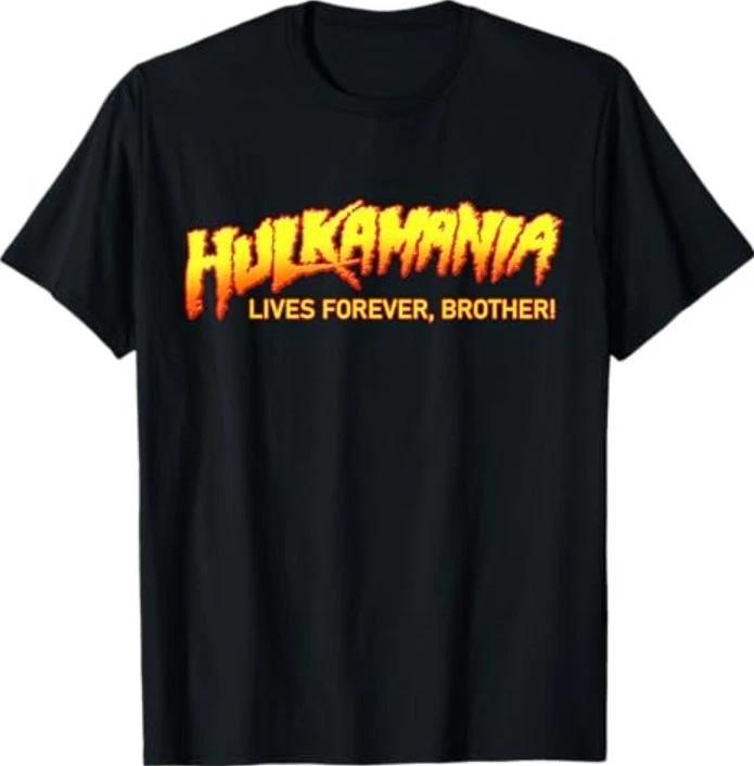 

Hulkamania Lives Forever 100% Cotton T-shirt Mens Tees Top M