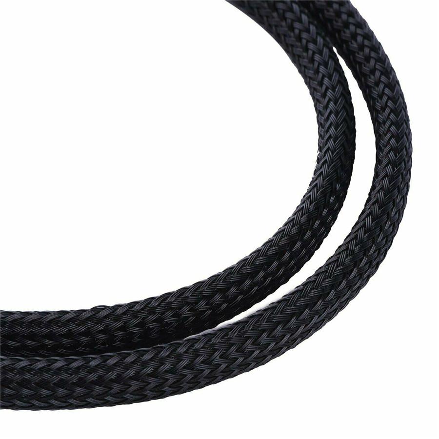 10PC 4-Pin PWM To Dual PWM Sleeved Computer Case Fan Power Y-Splitter Cable Wire