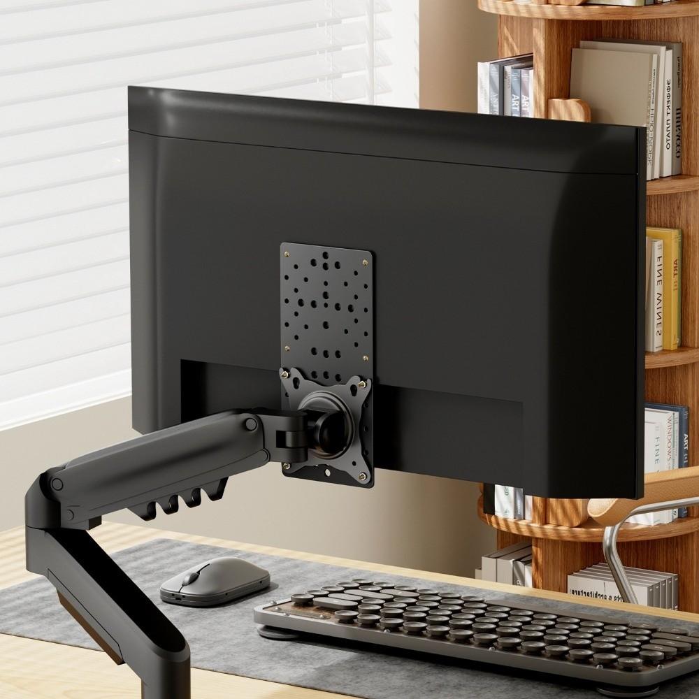 Metal Computer Display Rack Adjustable Hanging Bracket Height Increasing Plate For 13-27 Inches