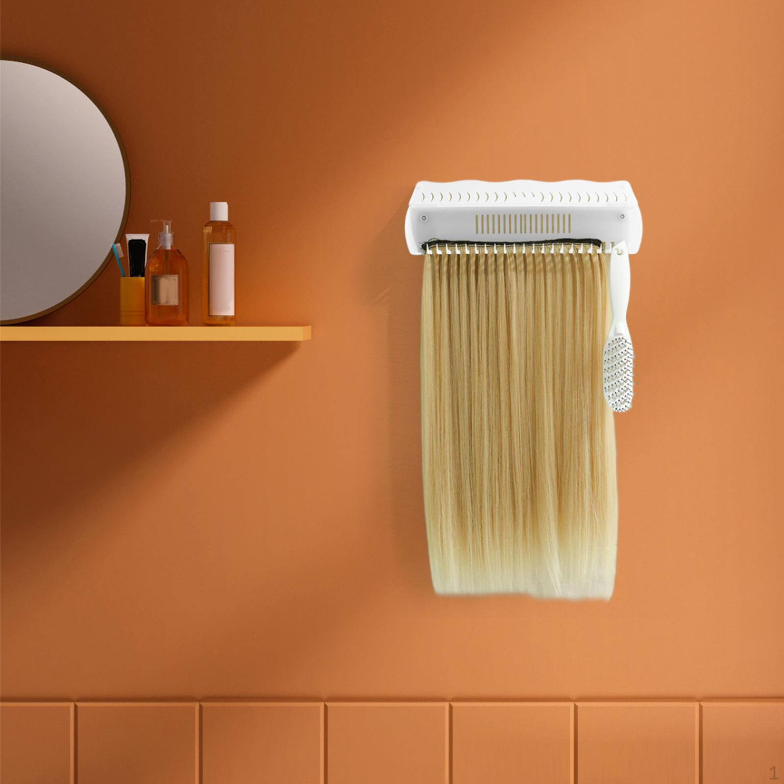 

Держатель для домашней парикмахерской, подставка для хранения, стеллаж для хранения уточек из бисера, укладка волос, окраска, стирка белый