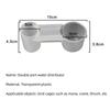 Plastic Pet Bird Drinker 500ml Feeder Water Bottle Cup for Cat Chicken Pigeon Durable Automatic Watering System