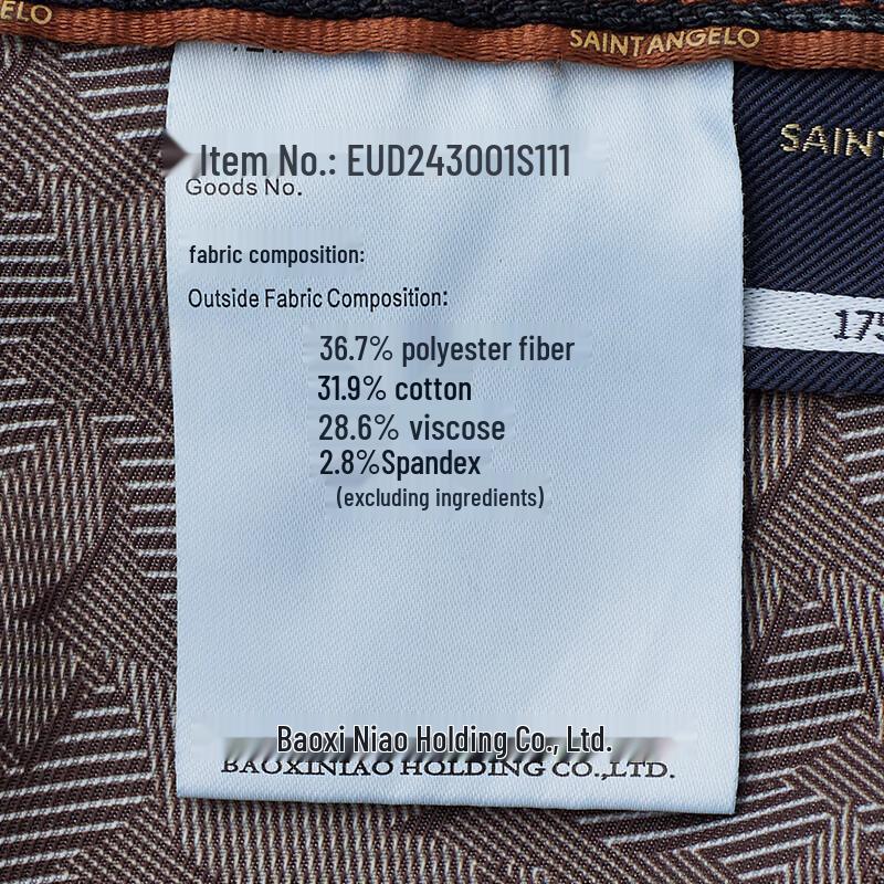 Baoxiniao Men's Thin Straight-Fit Business Casual Denim Jeans