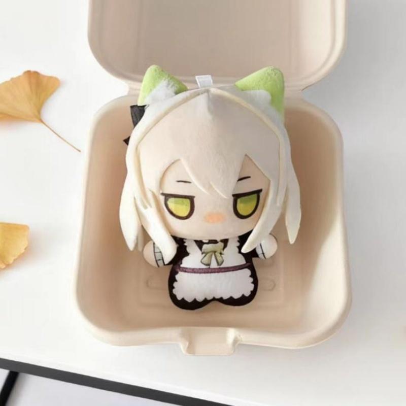10cm Arknights Shu Plüschtier Niedliche Mini-Stofffigur Cosplay Dekoration Fans Geschenk
