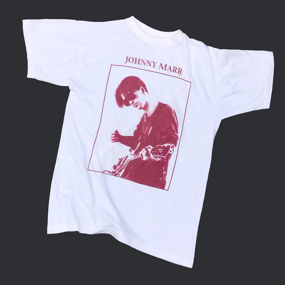 

Vtg JOHNNY MARR 80 S T-SHIRT Gift Fan All Size S to 5XL EN014 Unisex T-Shirt S