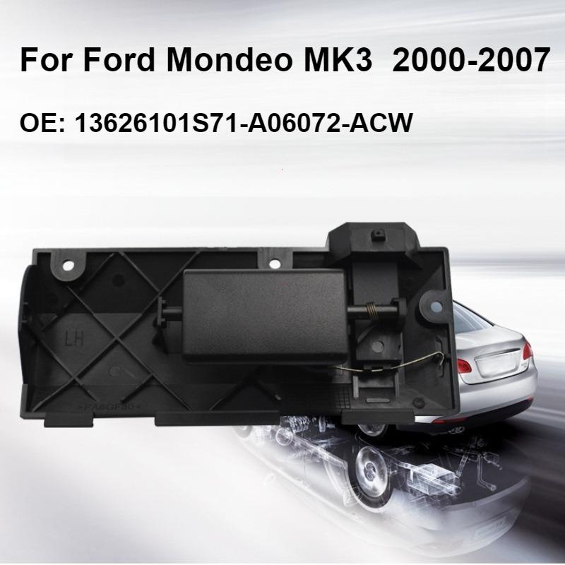 1362610 1S71-A06072-ACW pour Ford Mondeo MK3 Saloon/Estate/Hatchback 2000-2007 LHD, couvercle de poignée de boîte à gants de voiture, noir, anti-usure