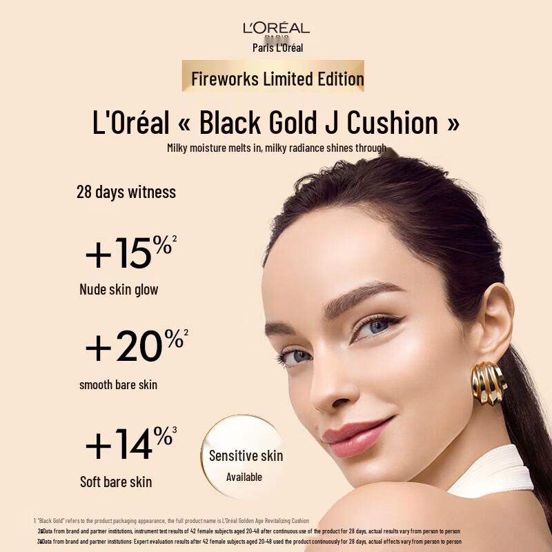 L'Oréal Black Gold Cushion & Primer Fireworks Limited Edition Gift Set