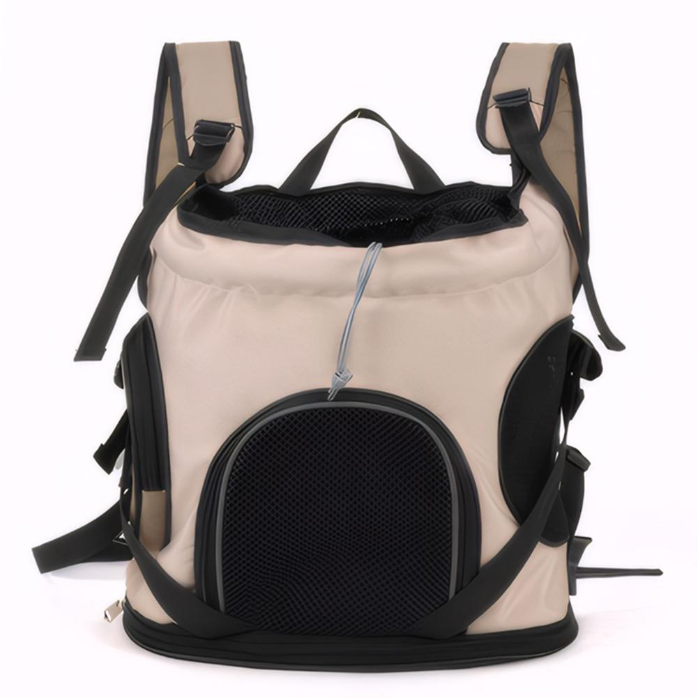 Lightweight Pet Bag Go Out Portable Cat Dog Bag Large Capacity Pet Backpack Breathable Out Puppy Backpack Adjustable Strap