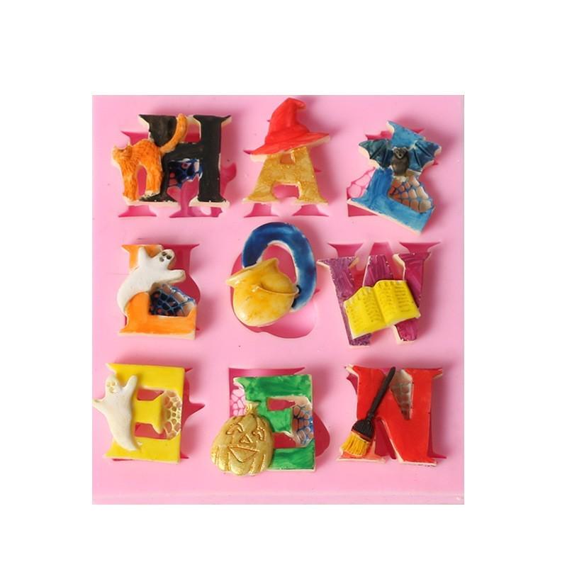 

Силиконовые формы DIY буквы Форма инструменты для украшения торта формы для выпечки шоколадных кондитерских изделий аксессуары