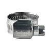 Set of worm clamps W2 Ø12-20 mm, width 12 mm 10 pcs - stainless steel
