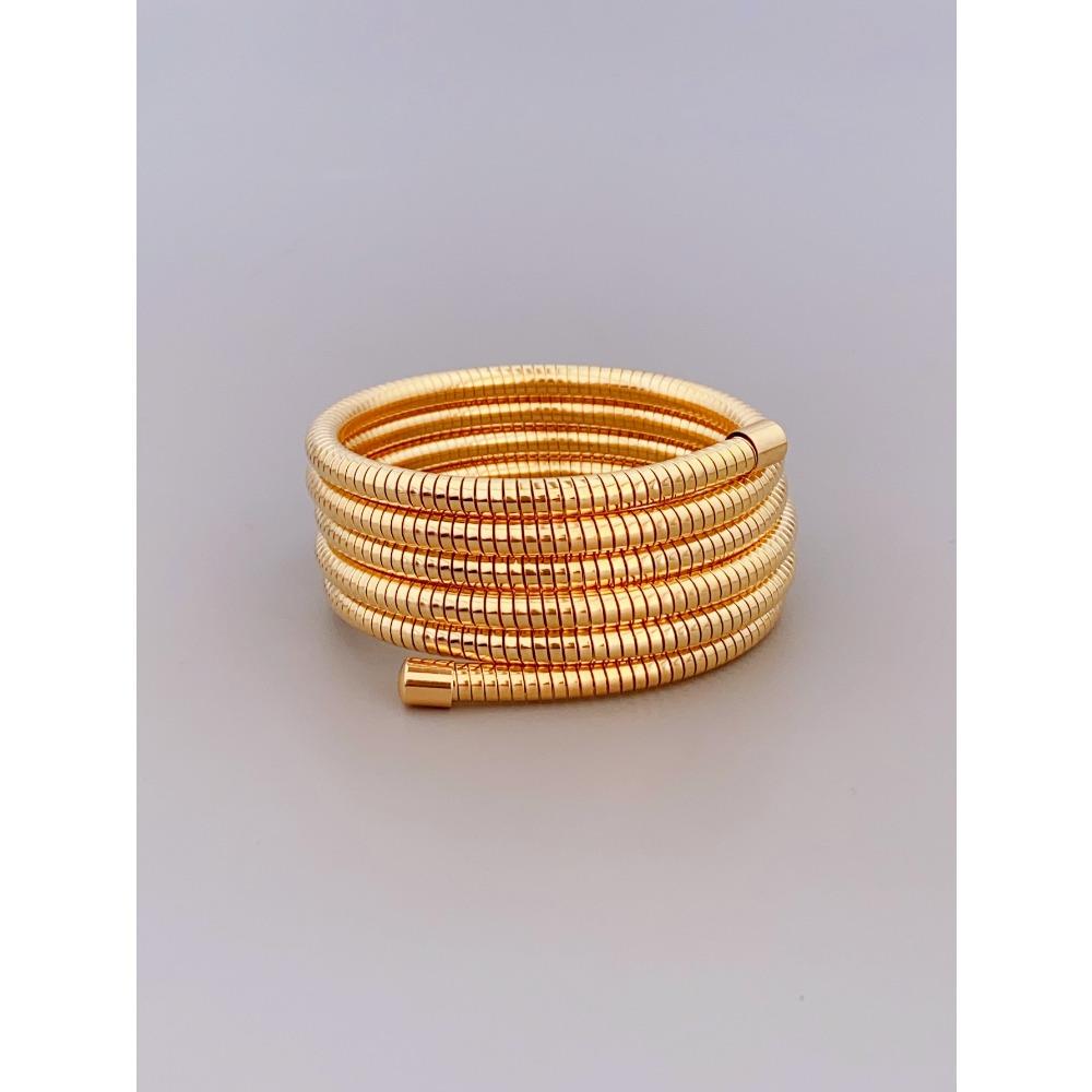 Intricate Spring Metal Cuff Bangle Bracelet for Women - Perfect Gift for Her jewelry for women