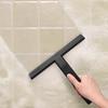 Dancemoon JustHang Drain Wiper Glass Molded Silicone Hook Design Makes It Easy To Hang Anywhere Drain Water Black (for Doors), All-in-one & Built-in &