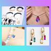 Resin Earring Mold Jewelry Earring Silicone Mold for Epoxy Resin Casting Hoop Earring Mold for DIY Jewelry Pendant Craft