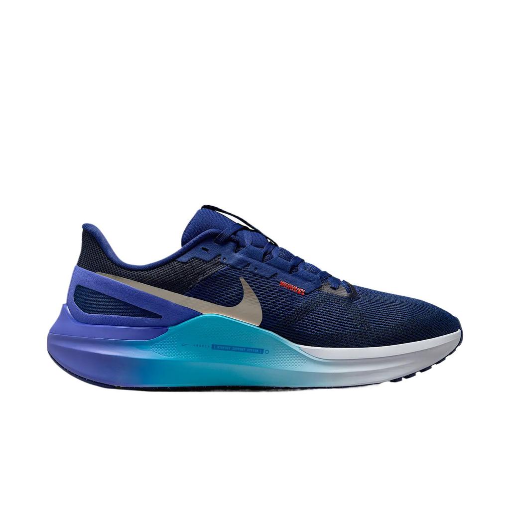 Nike Zoom Structure 25 Low Top Running Shoes Men's Dark Blue Sneakers casual DJ7883-017